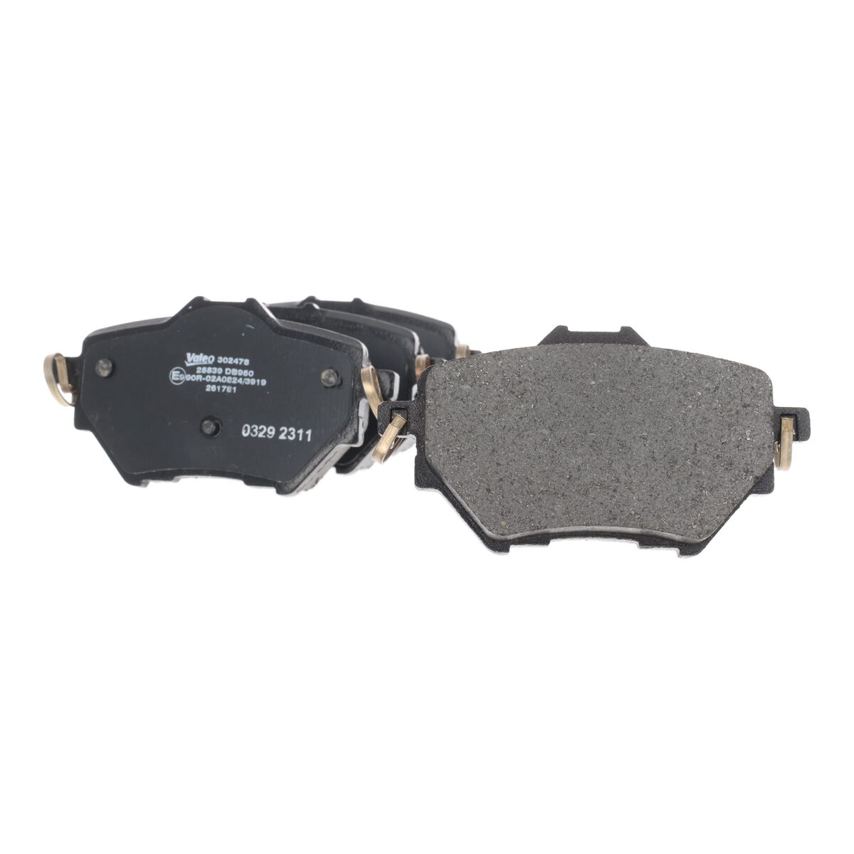 Placute frana VALEO 302478